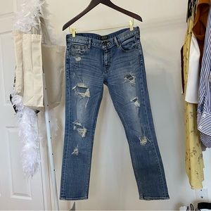 MOUSSY ripped jeans (size 27)